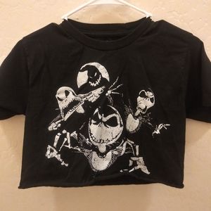 Nightmare Before Christmas Crop Top